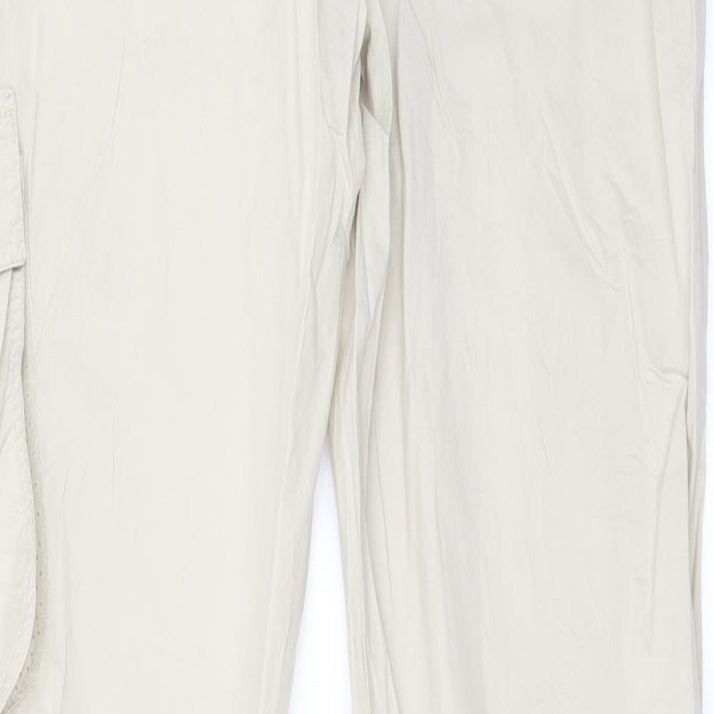 Basler Womens Beige Trousers Size 32 in L26 in