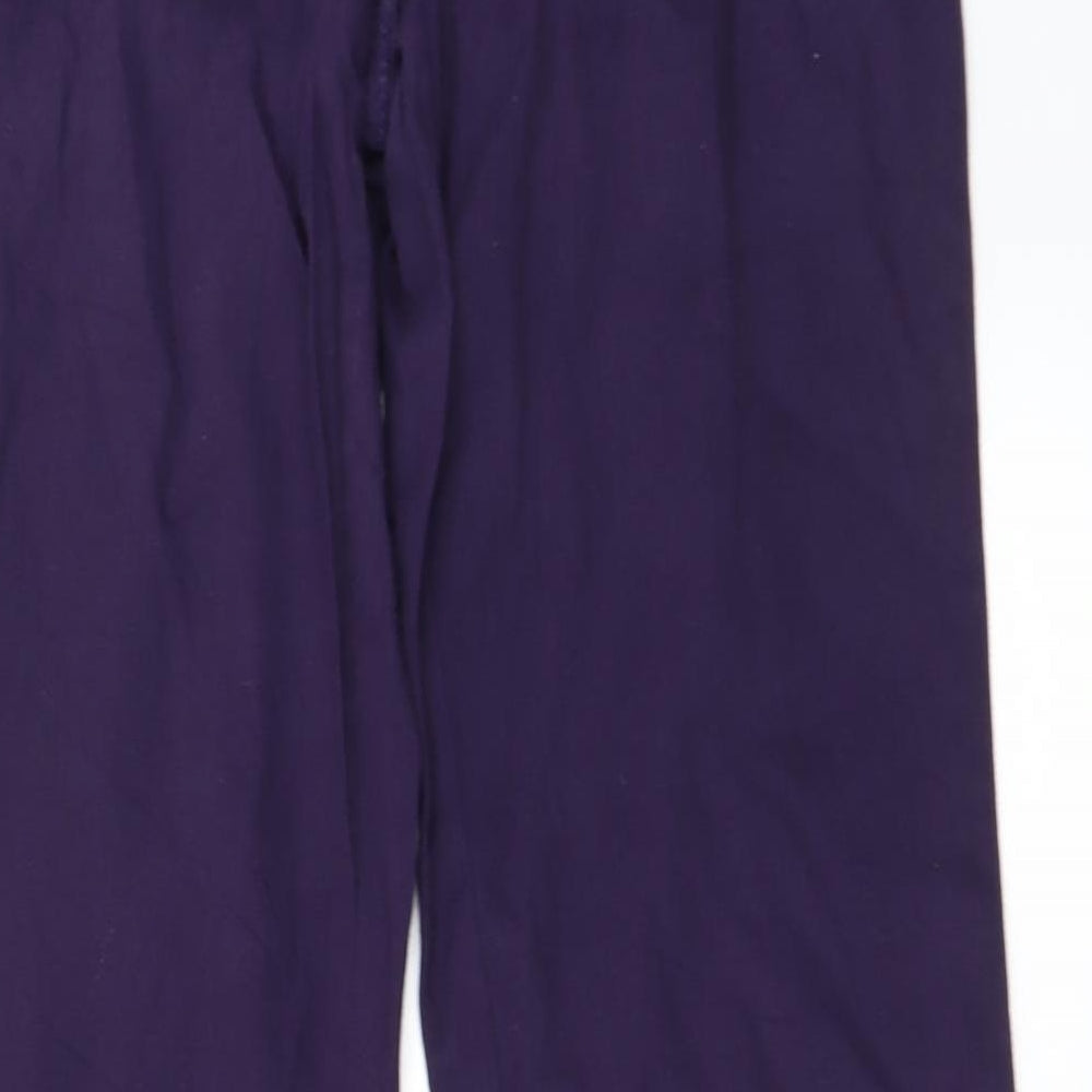 Preworn Womens Purple Straight Jeans Size 28 in L29 in