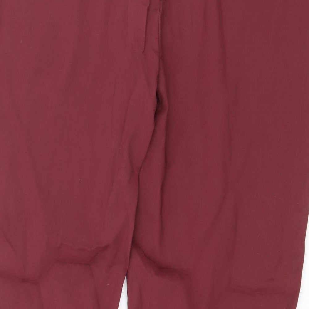 TU Womens Purple Trousers Size 10 L27 in