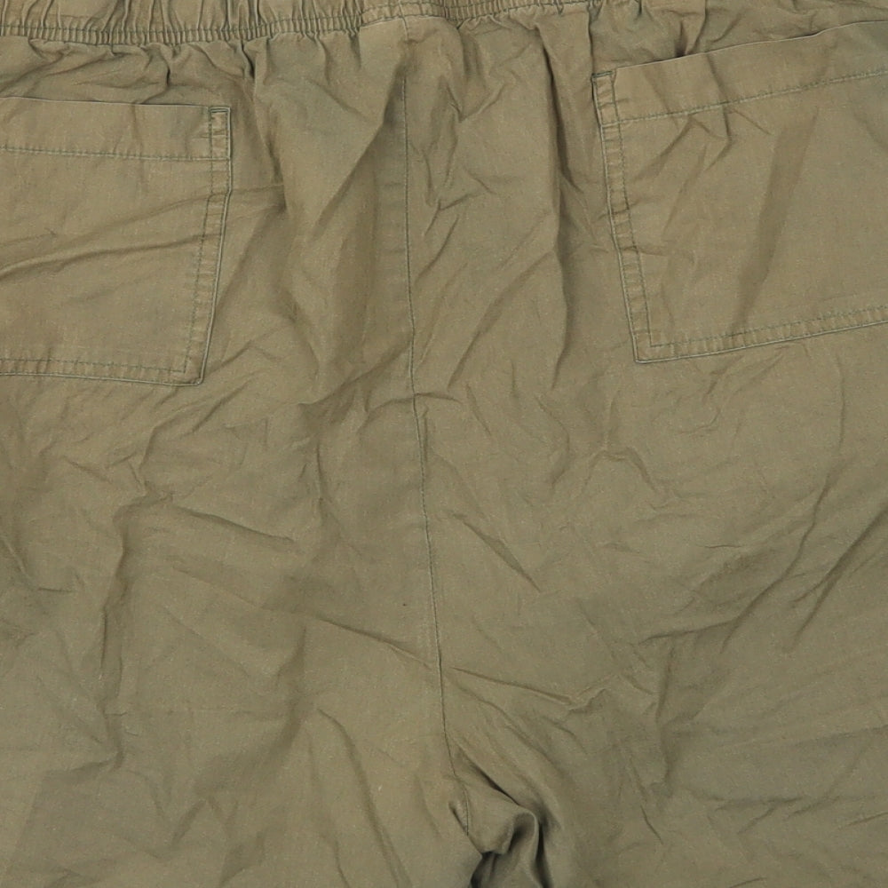 Classics Womens Green Bermuda Shorts Size 22