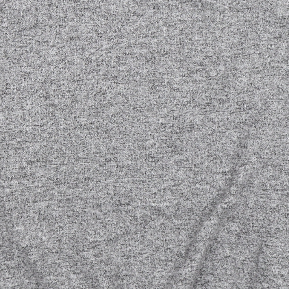 Dorothy Perkins Womens Grey Knit Pullover Jumper Size 12