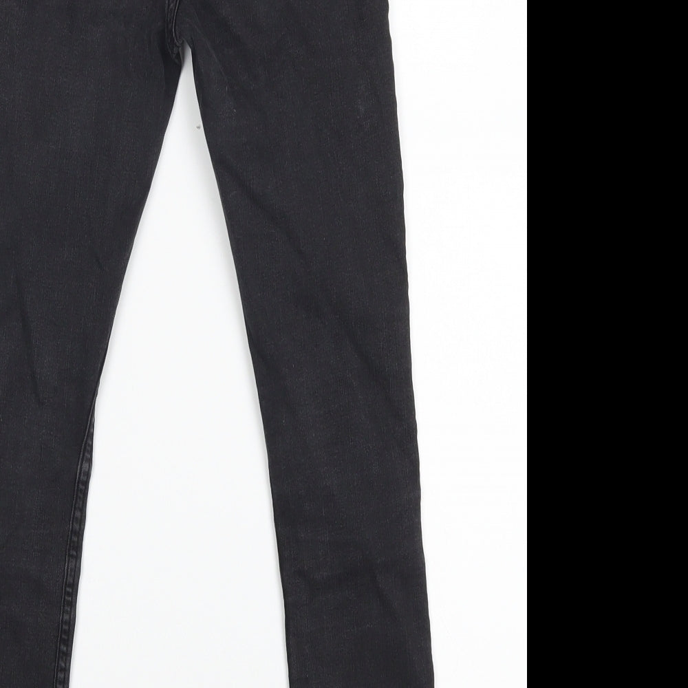 H&M Girls Black Skinny Jeans Size 7-8 Years