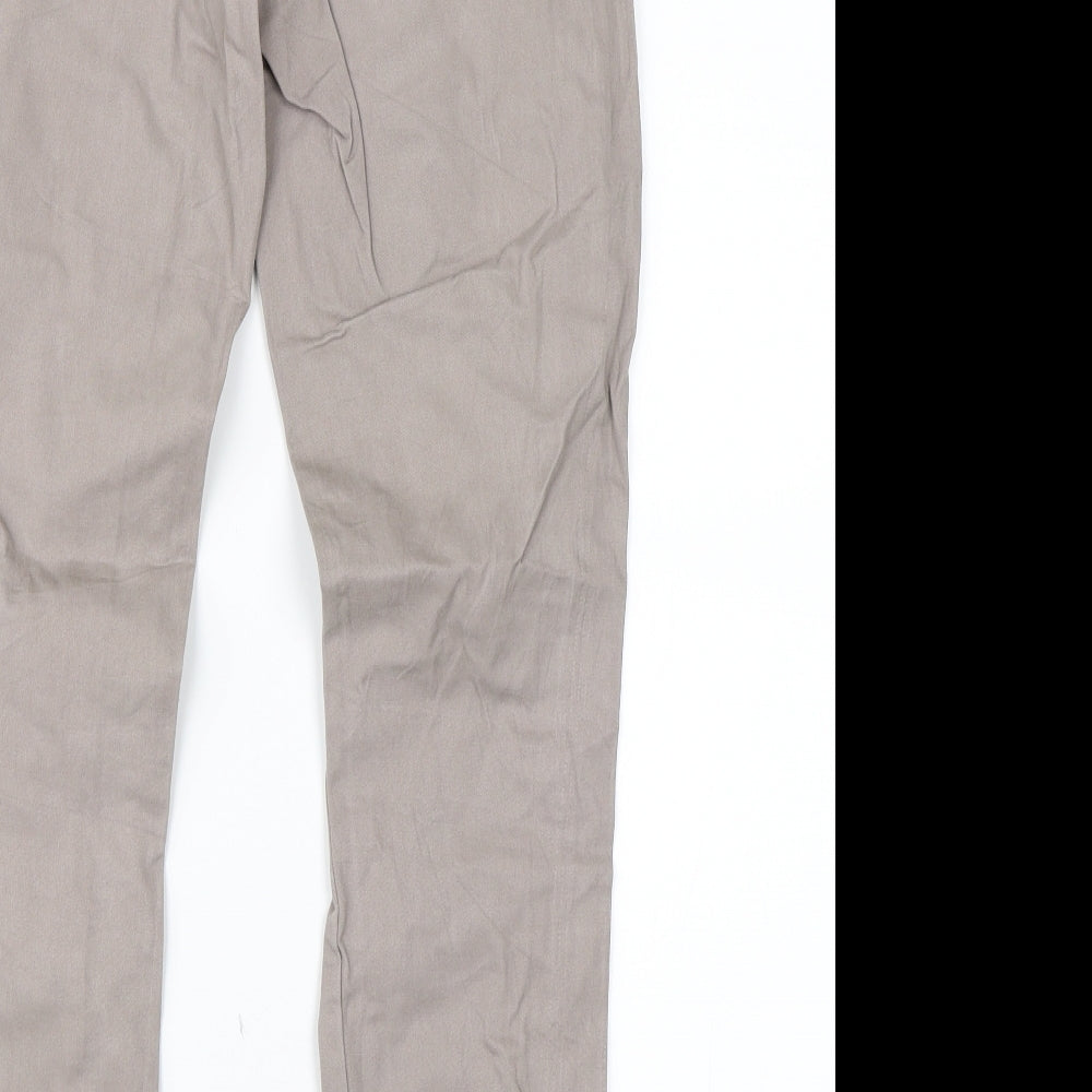Up fashion Womens Beige Trousers Size 10 L31 in