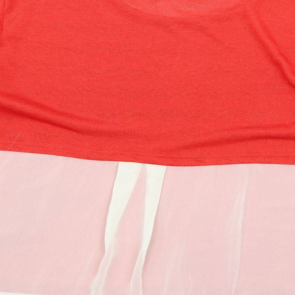 Atmosphere Womens Red Pullover Jumper Size 14