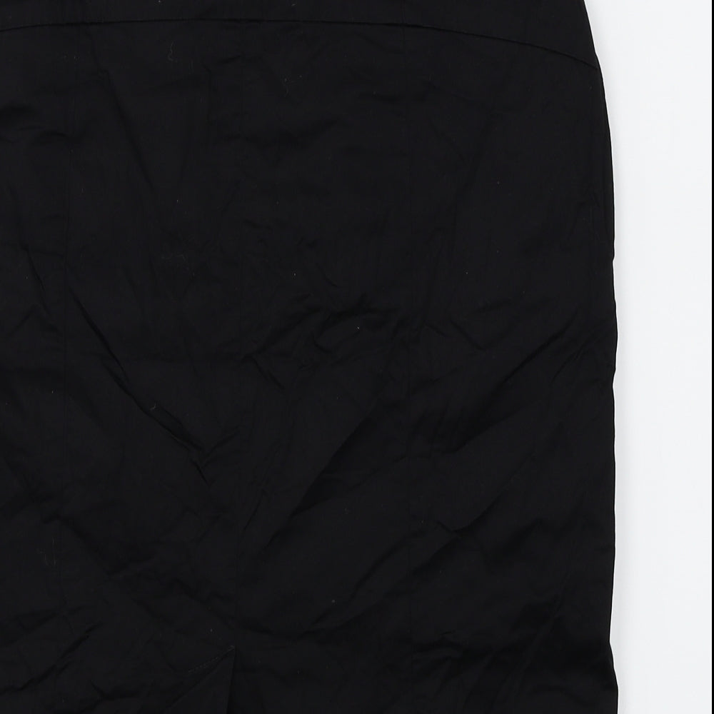 H&M Womens Black A-Line Skirt Size 14