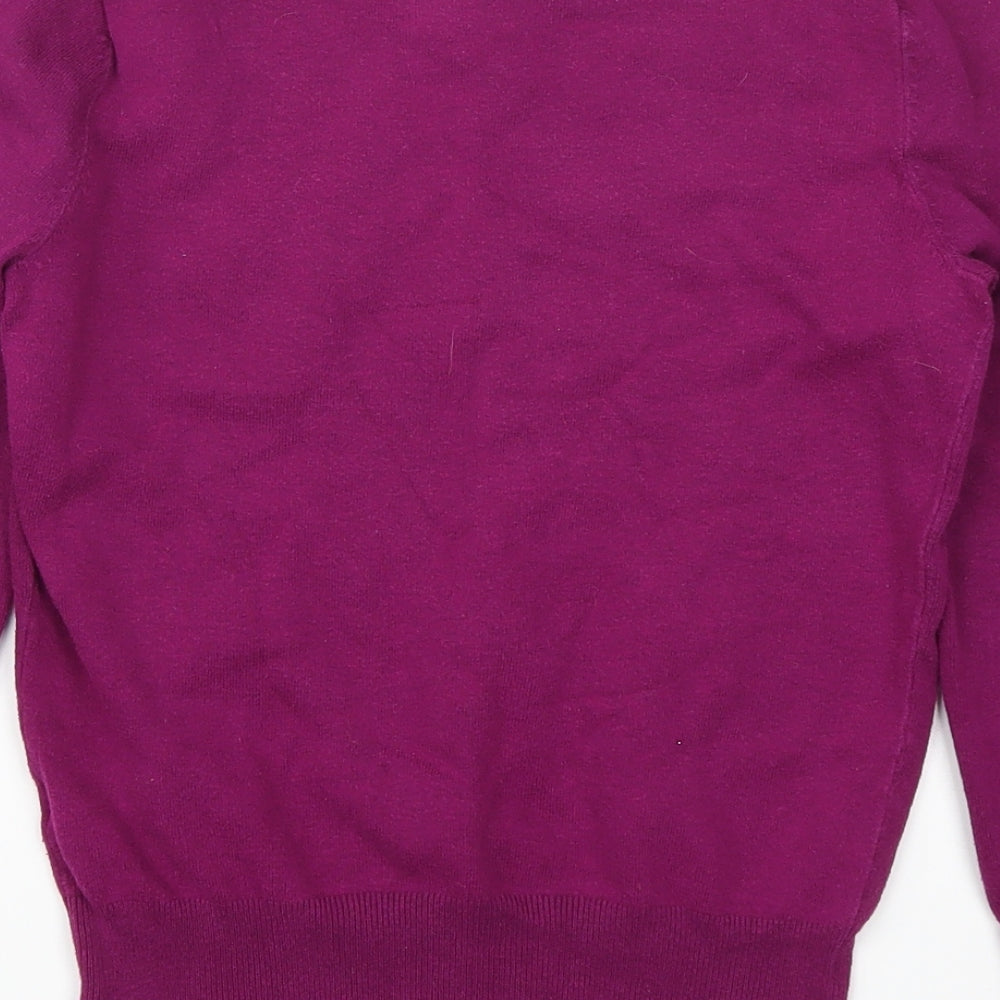 Red Herring Womens Pink Pullover Jumper Size 10