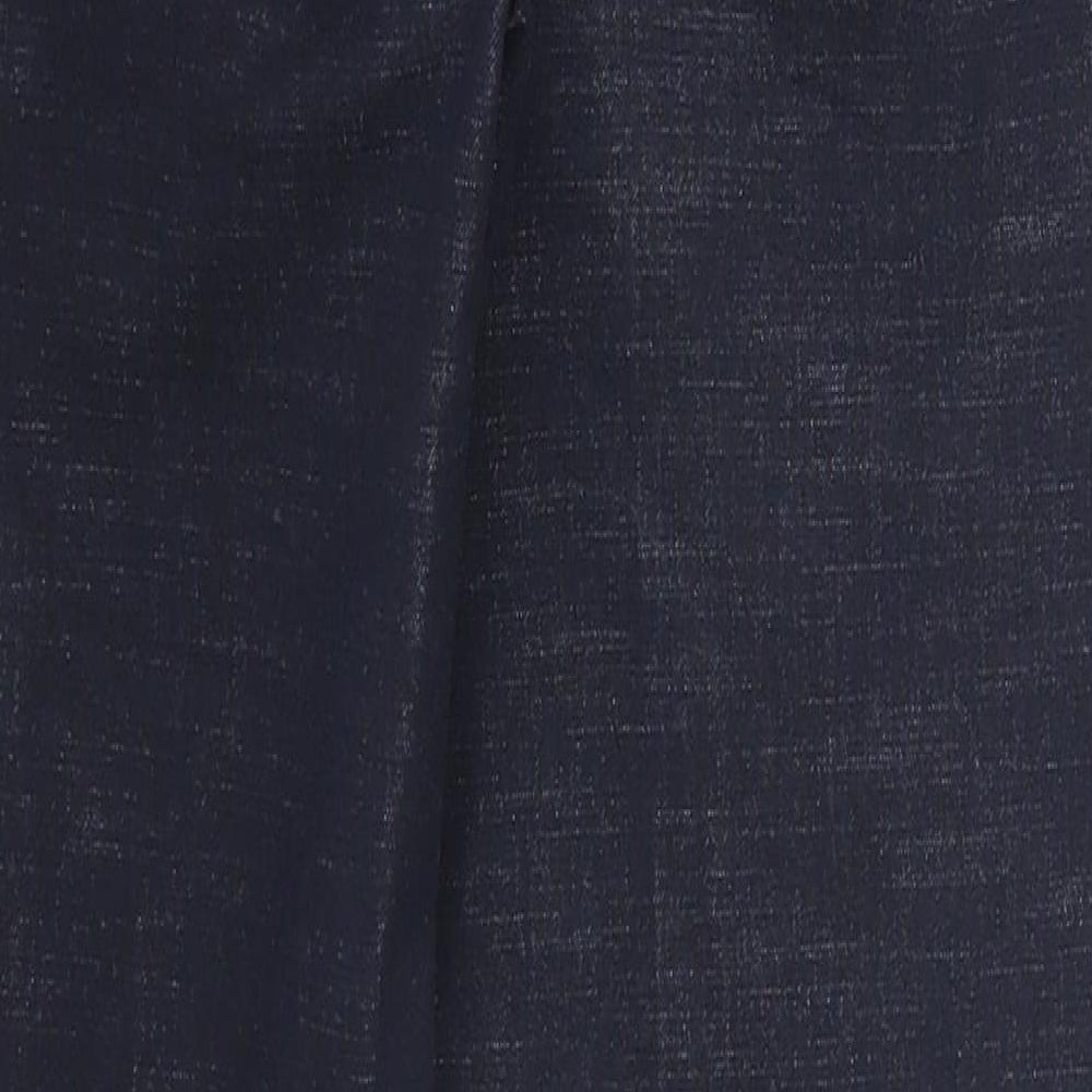 NEXT Womens Blue Trousers Size 6 L27 in