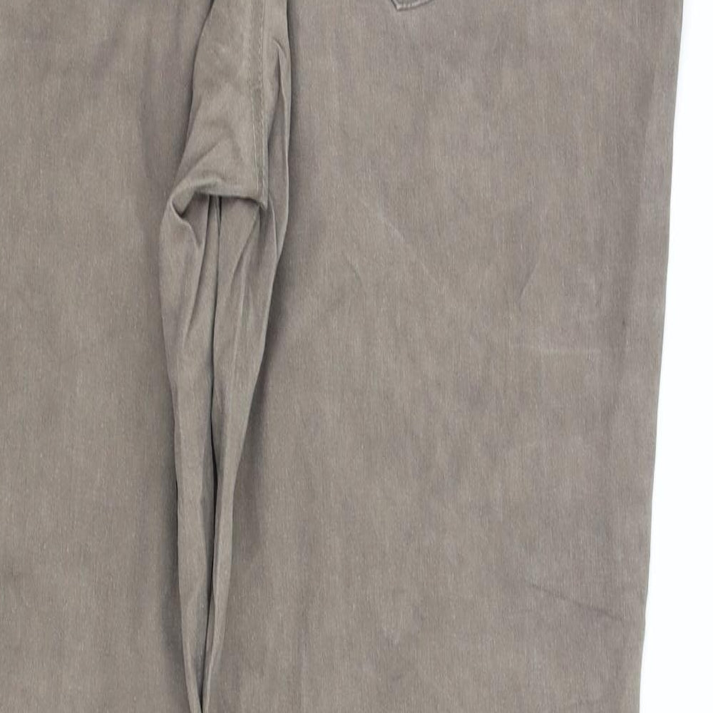 pre worn Womens Grey Houndstooth Trousers Size 20 in L32 in