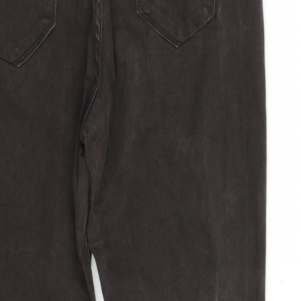 pre worn Womens Black Trousers Size 12 L32 in