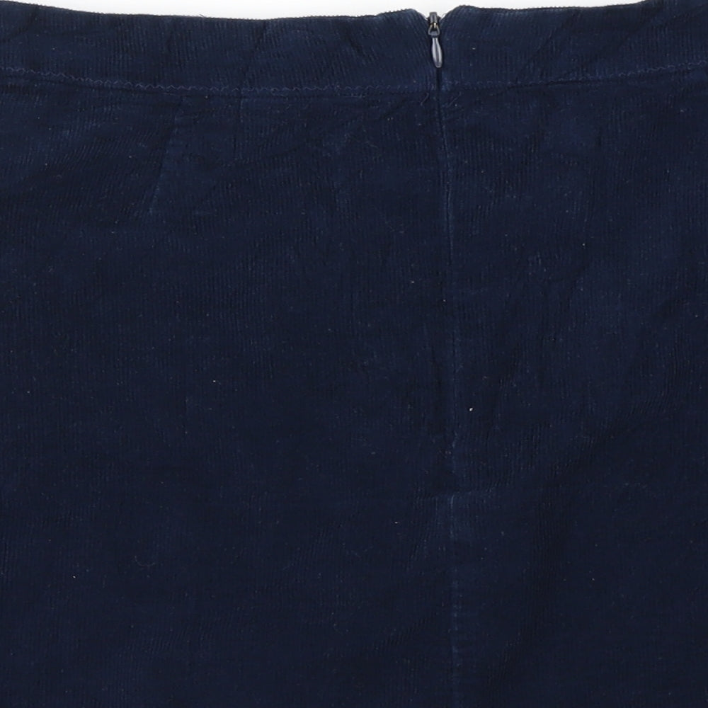 Preworn Womens Blue A-Line Skirt Size M