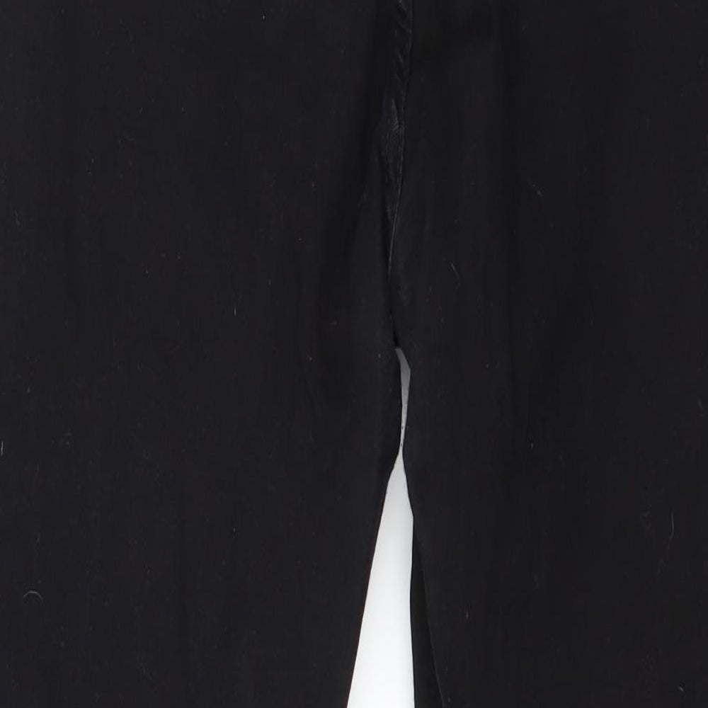 Denim 365 Womens Black Denim Skinny Jeans Size 12 L24 in