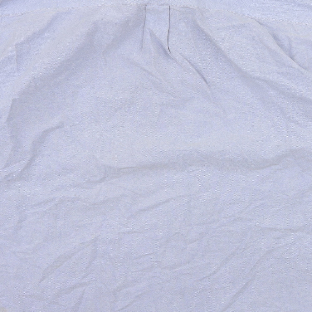 BHS Mens Blue Button-Up Size S