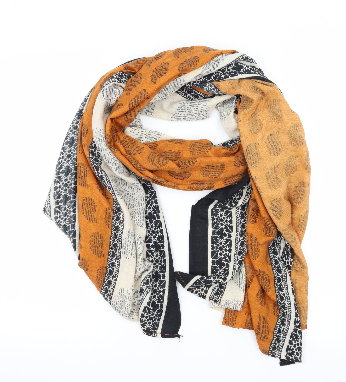 Preworn Womens Multicoloured Geometric Scarf