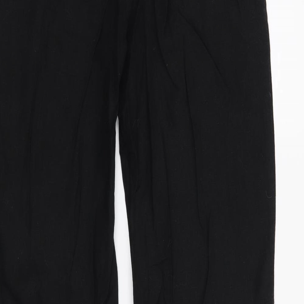 Dorothy Perkins Womens Black Trousers Size 8 L31 in
