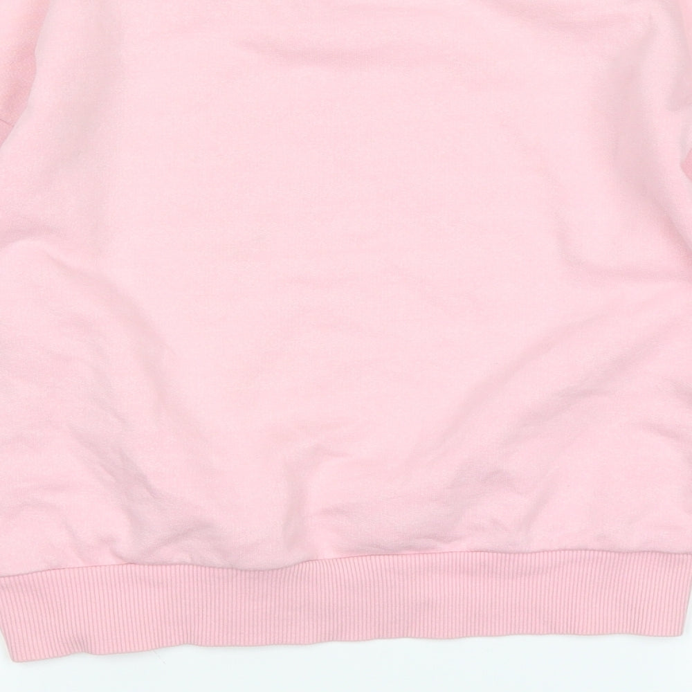 Active Girls Pink Pullover Jumper Size 10-11 Years