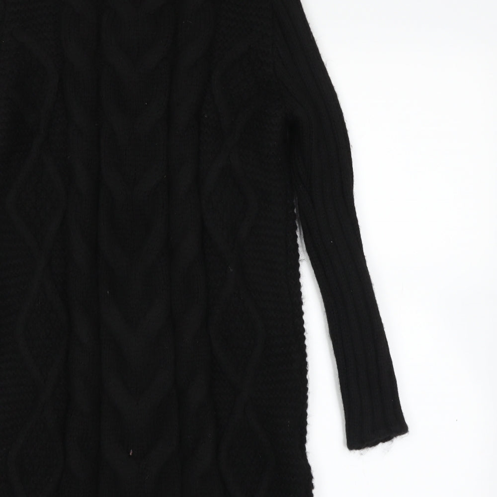George Womens Black Pullover Jumper Size S
