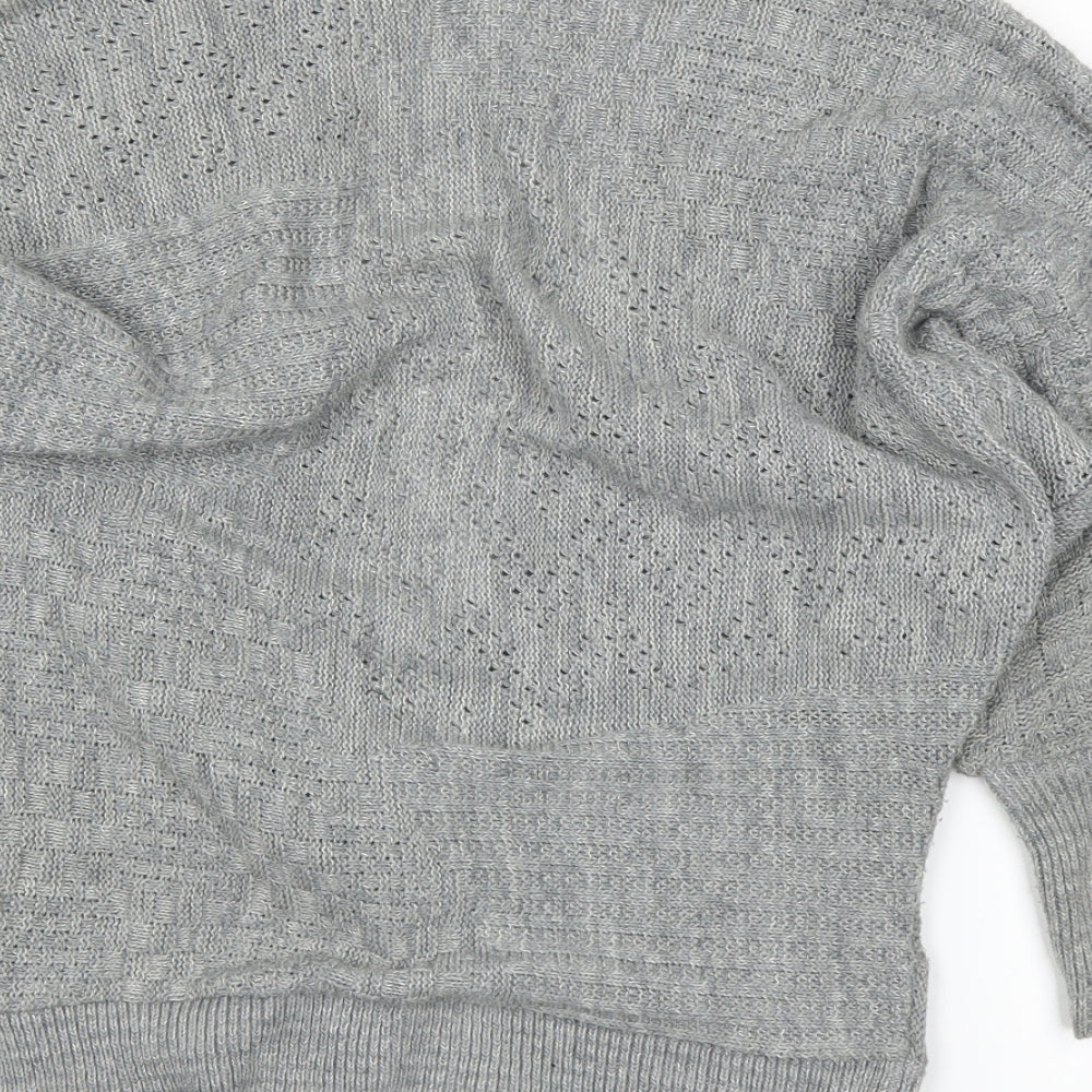 Warehouse Womens Grey Jacket Size 8