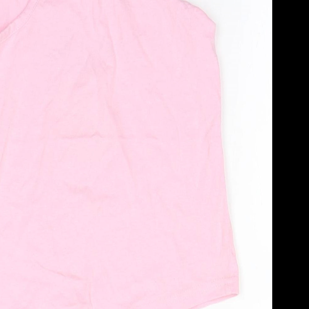 Primark Girls Pink Basic Tank Size 7 Years