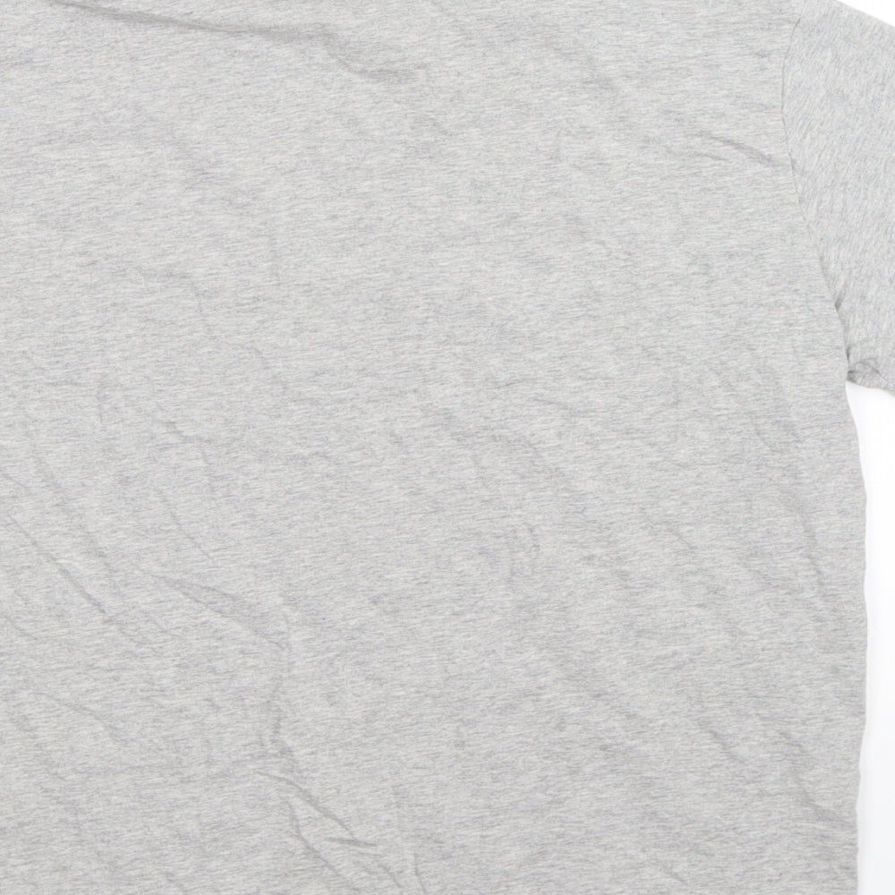Levi Strauss & Co Boys Grey Basic T-Shirt Size L