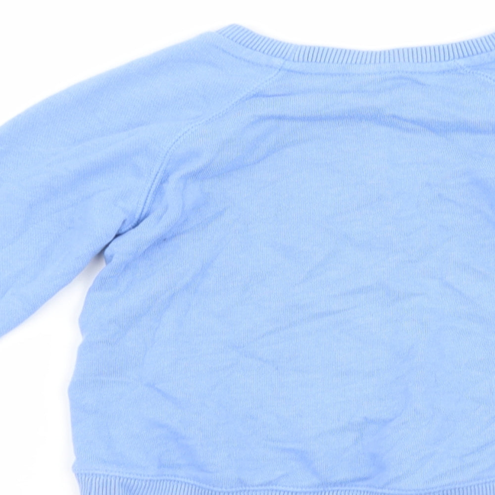 Gap Girls Blue Pullover Sweatshirt Size 5 Years