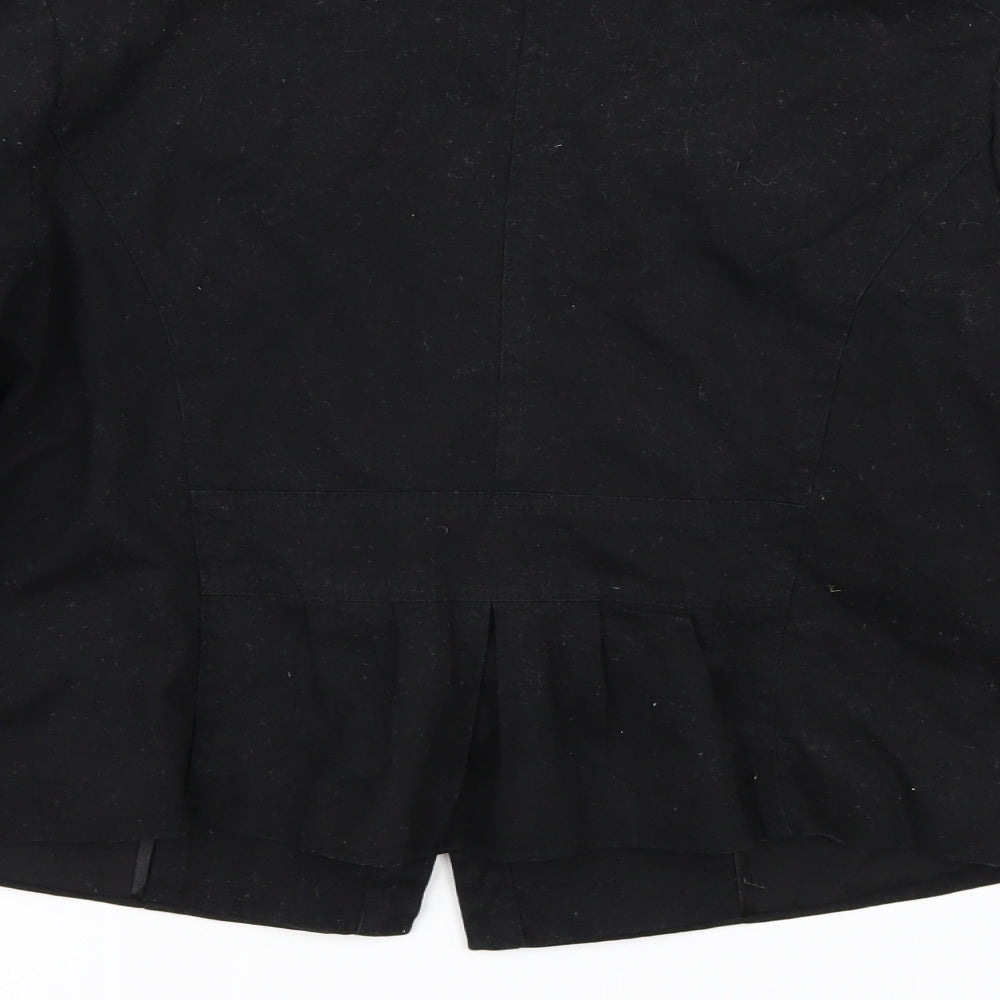 Atmosphere Womens Black Jacket Size 12
