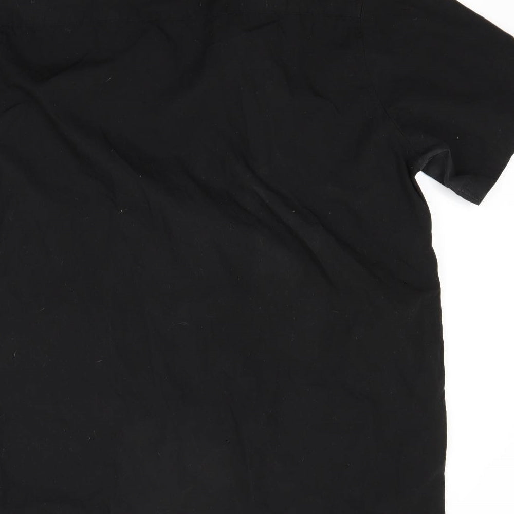 Preworn Mens Black Dress Shirt Size 15.5