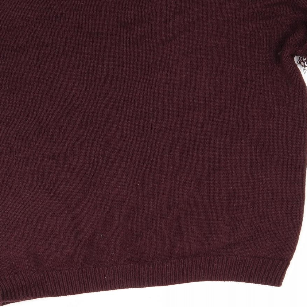 Select Womens Red Pullover Jumper Size 20