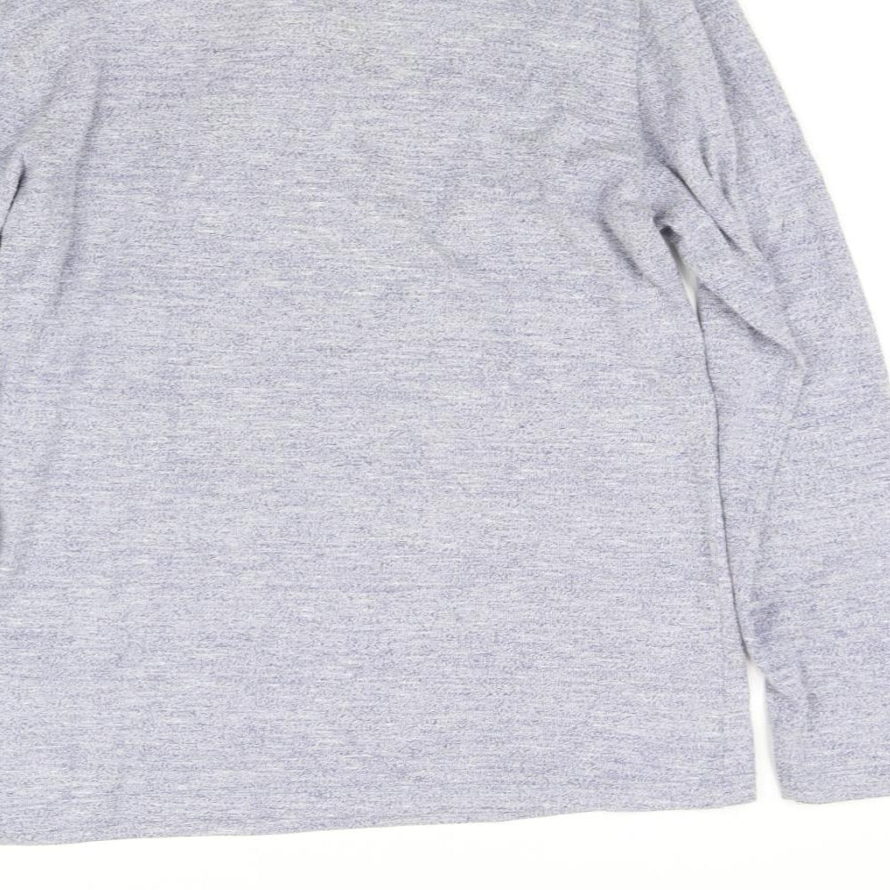 pre worn Mens Grey Button-Up Size S