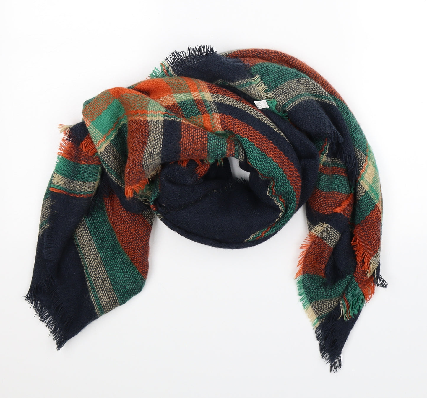 Preworn Womens Multicoloured Knit Scarf