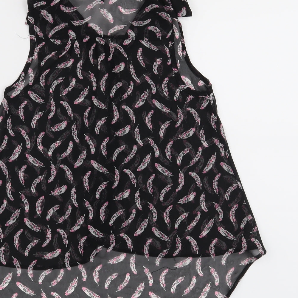 Candy Couture Girls Black Camisole Tank Size 9 Years