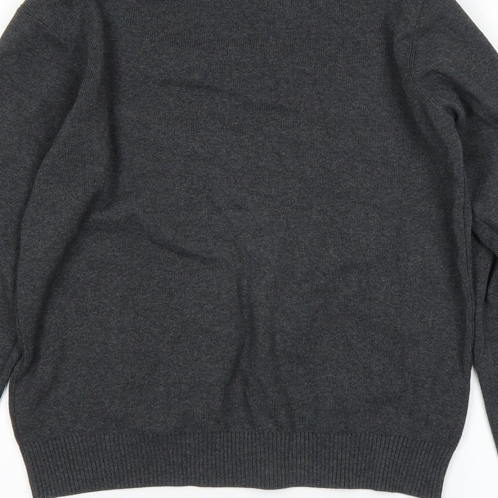 Marks and Spencer Girls Grey Pullover Jumper Size 13 Years