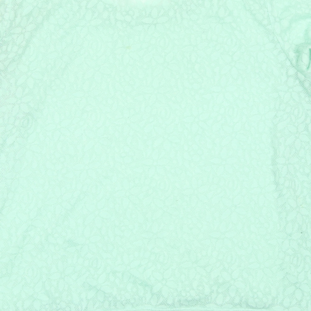 H&M Womens Green Pullover Jumper Size M