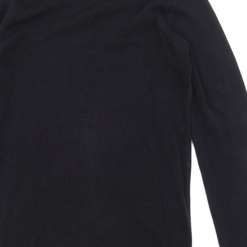 cedarwood state Womens Black Pullover Jumper Size XS