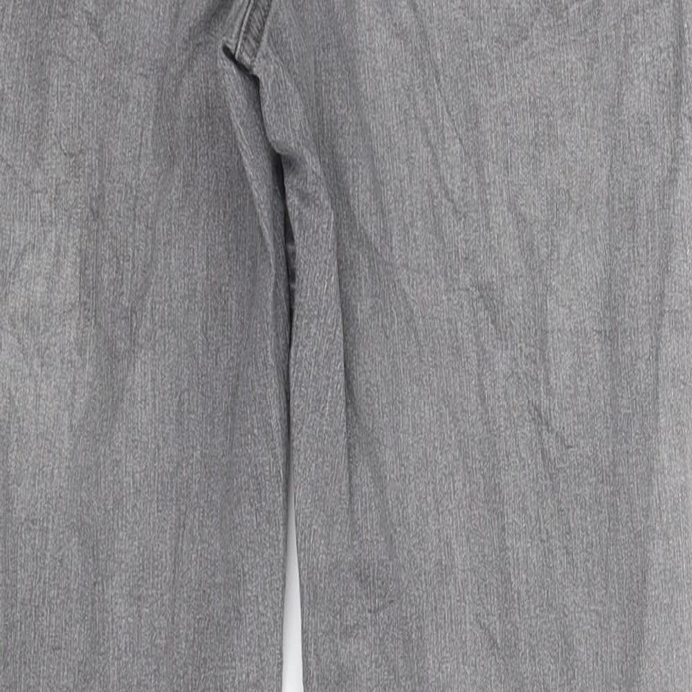 Maine Womens Grey Denim Jegging Jeans Size 12 L29 in