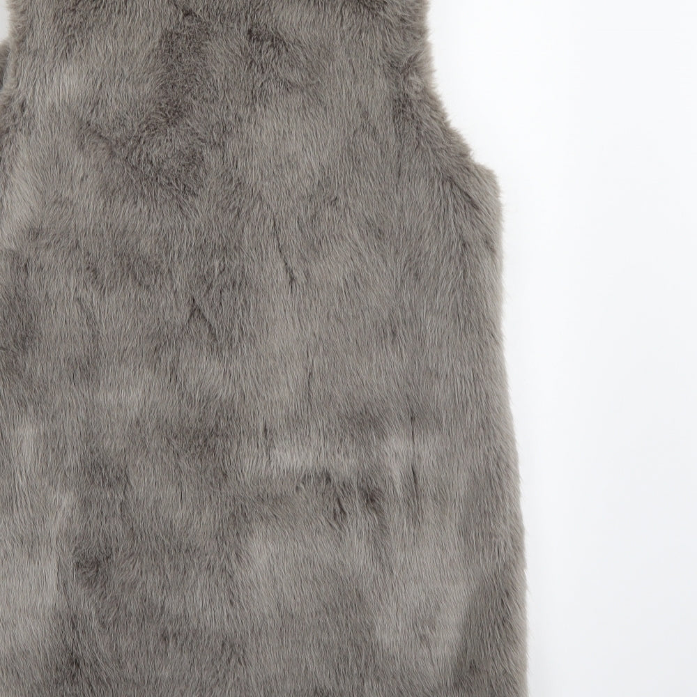 New Look Womens Grey Jacket Coatigan Size 10