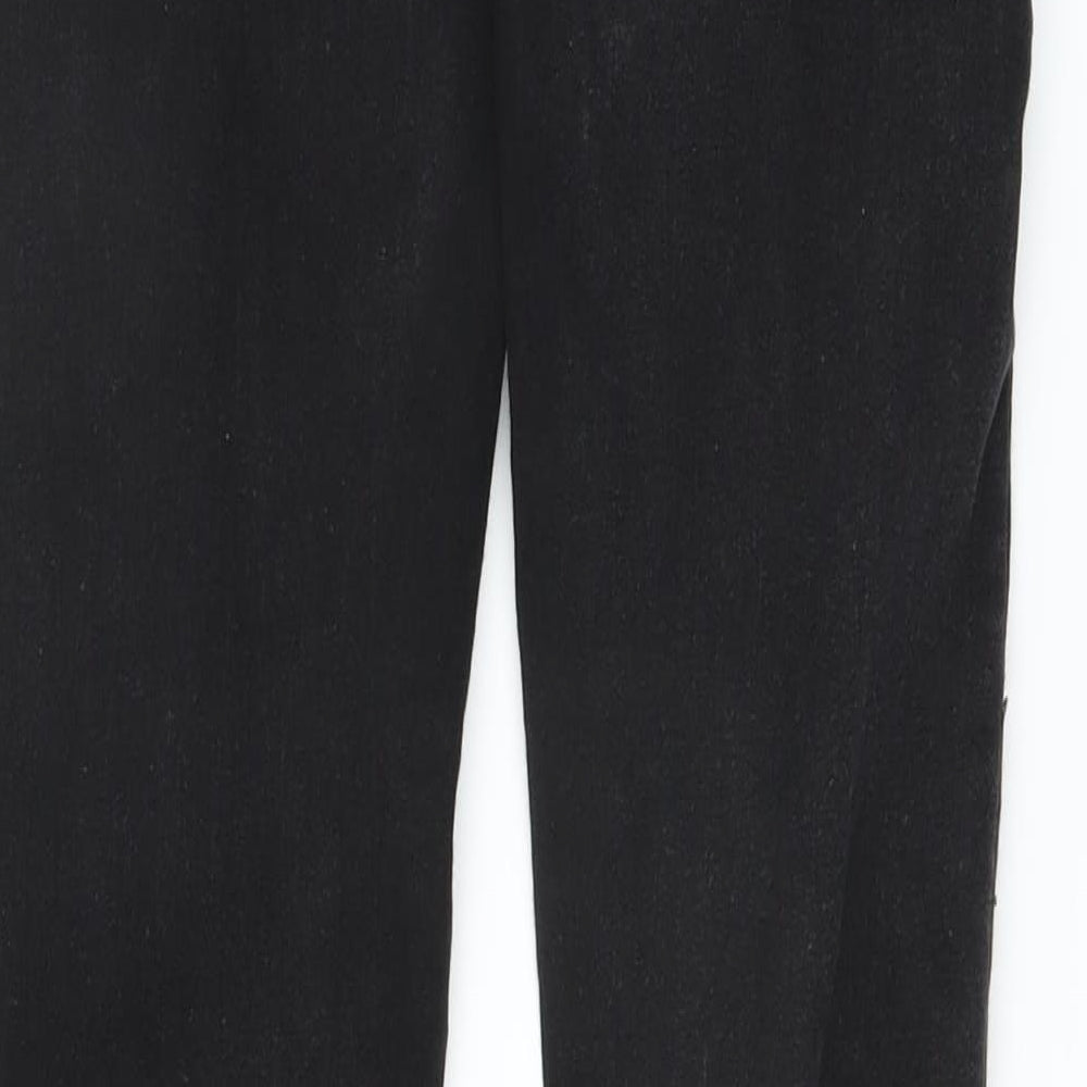 S Womens Black Denim Skinny Jeans Size 26 in L28 in - TIE SIDED DETAIL