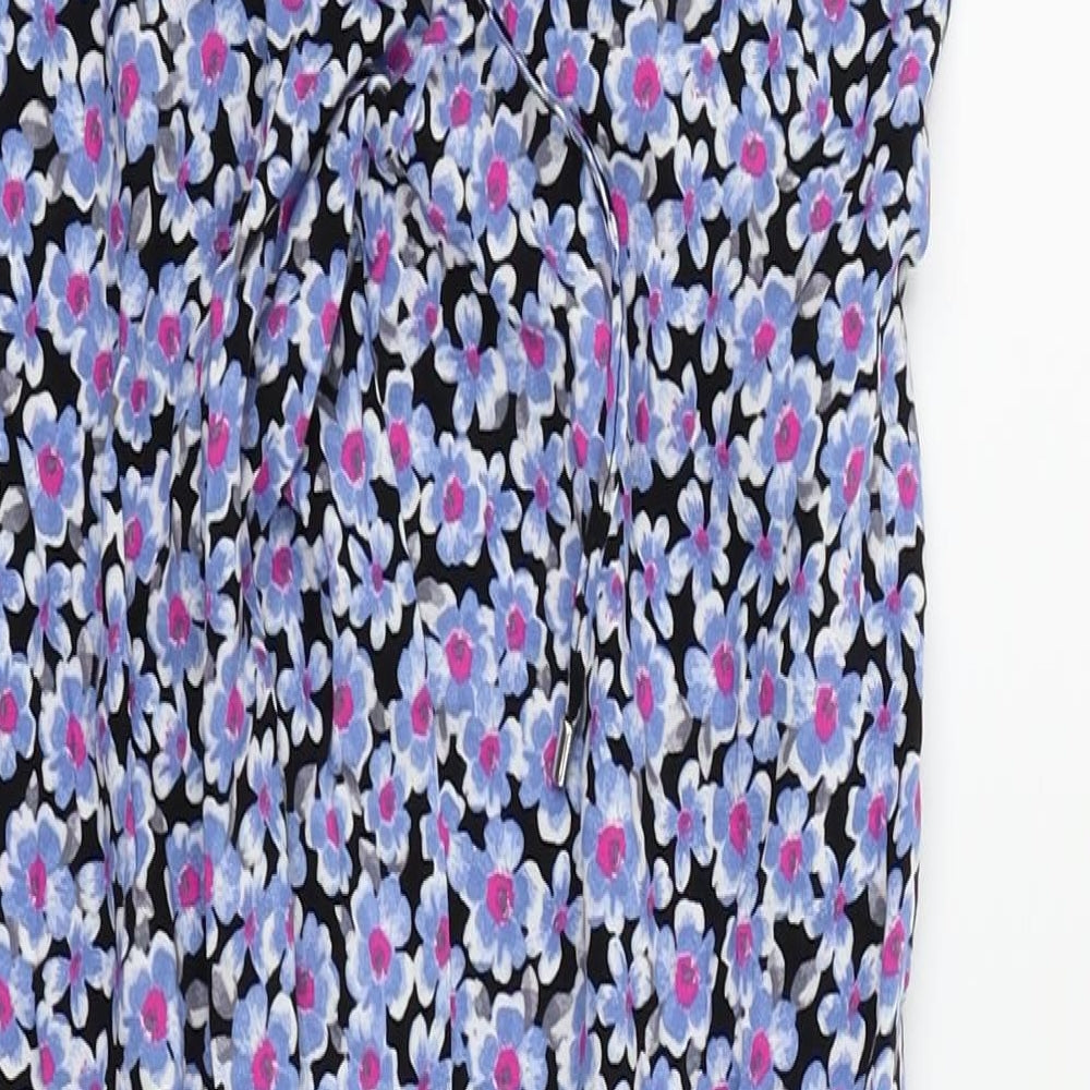 Dorothy Perkins Womens Multicoloured Floral Jogger Trousers Size 12 L27 in