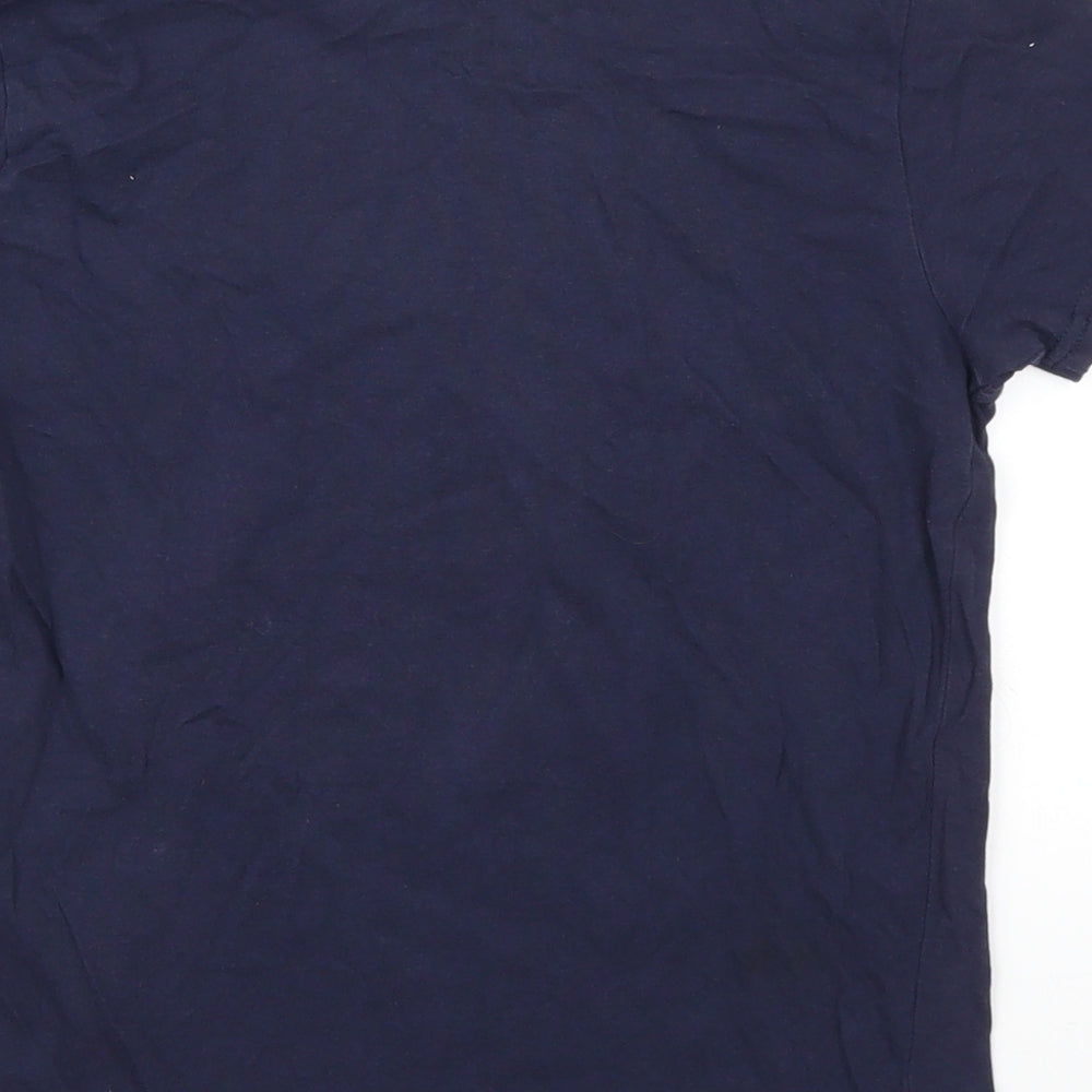 Primark Boys Blue Basic T-Shirt Size 9-10 Years - Fearless