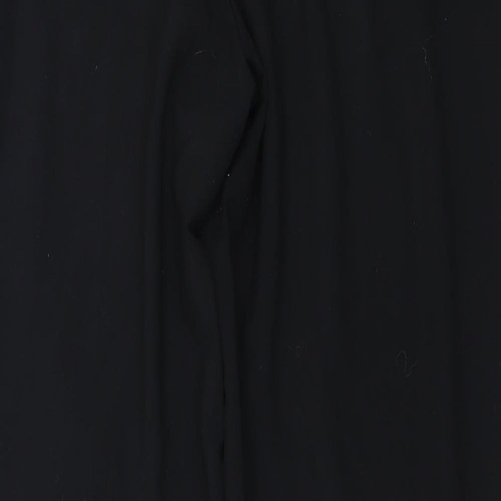 Marks and Spencer Womens Black Trousers Size 16 L27 in