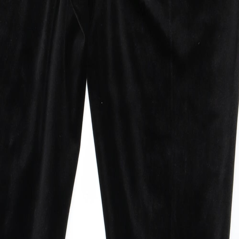 NEXT Womens Black Trousers Size 8 L25 in