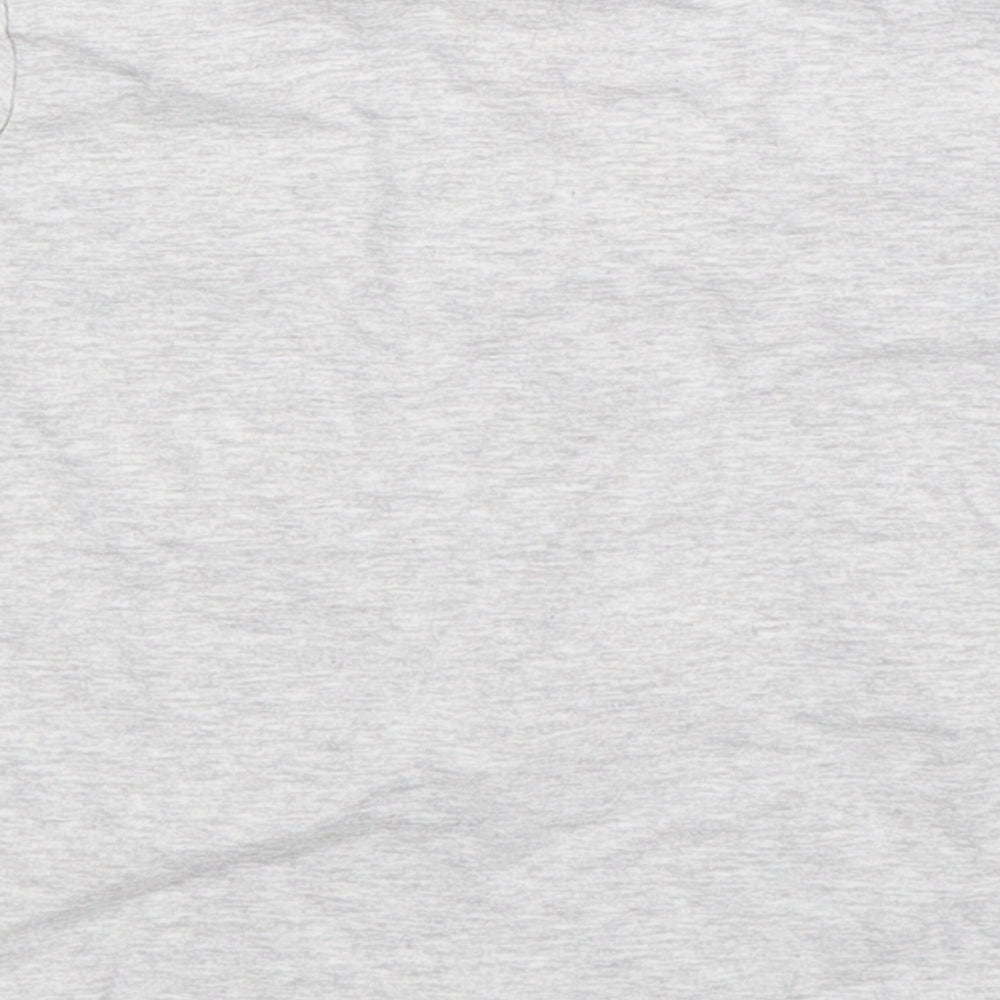 Preworn Boys Grey Basic T-Shirt Size 3-4 Years