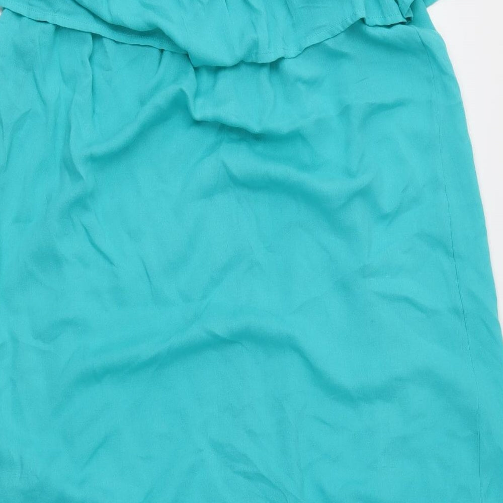Papaya Womens Blue Shirt Dress Size 12