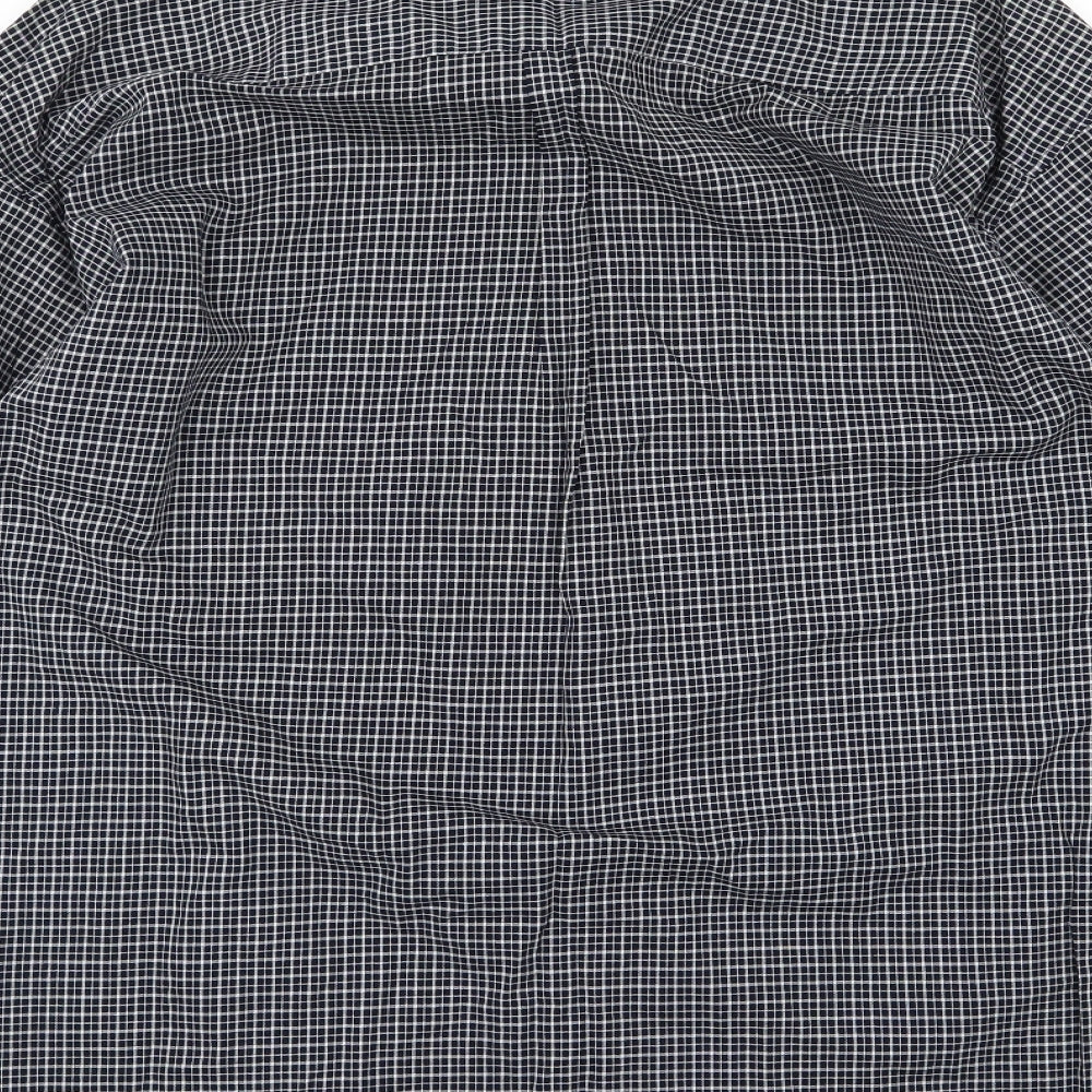 Peter Werth Mens Blue Striped Button-Up Size L