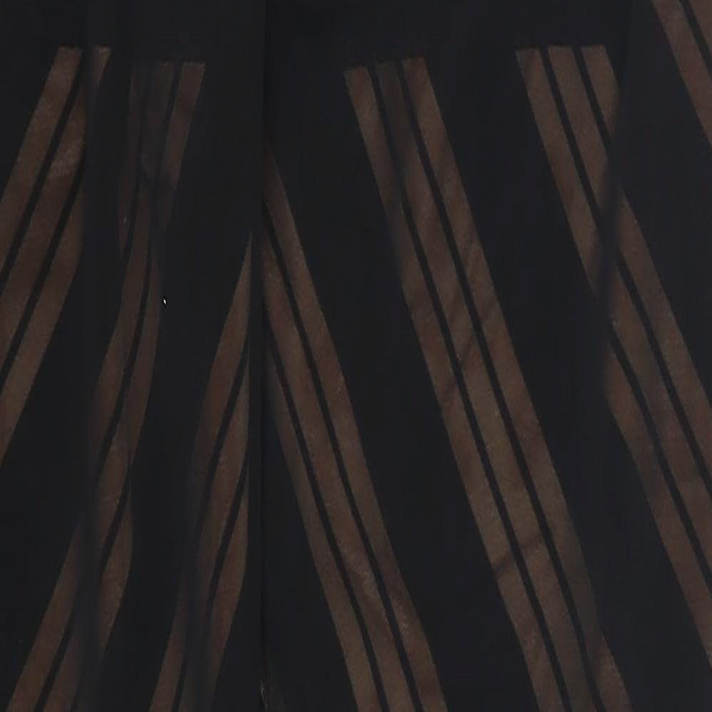 DY Womens Black Striped Carrot Leggings Size 26 in L26 in