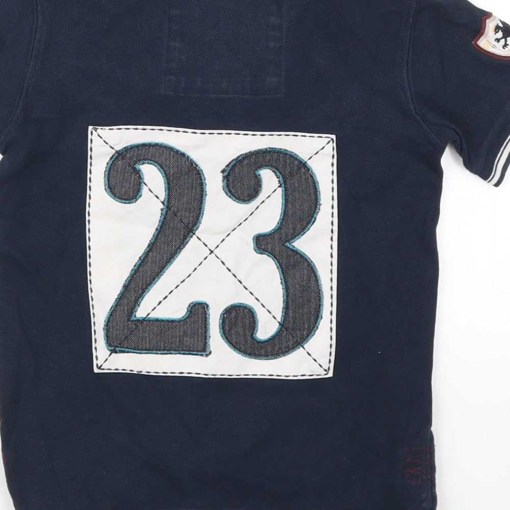NEXT Boys Blue Striped Basic Polo Size 6 Years - 23