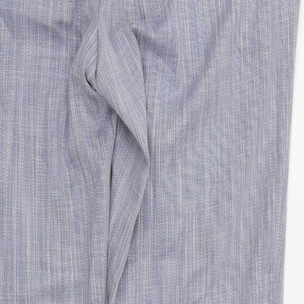 VIGGO Mens Blue Dress Pants Trousers Size 42 in L28 in