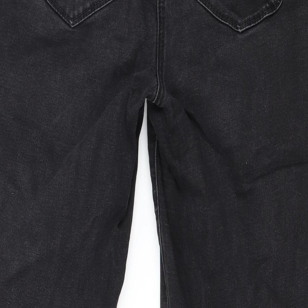 Papaya Womens Grey Denim Skinny Jeans Size 12 L27 in