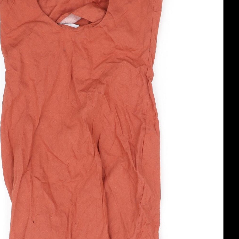 ASOS Womens Orange Basic Blouse Size 10
