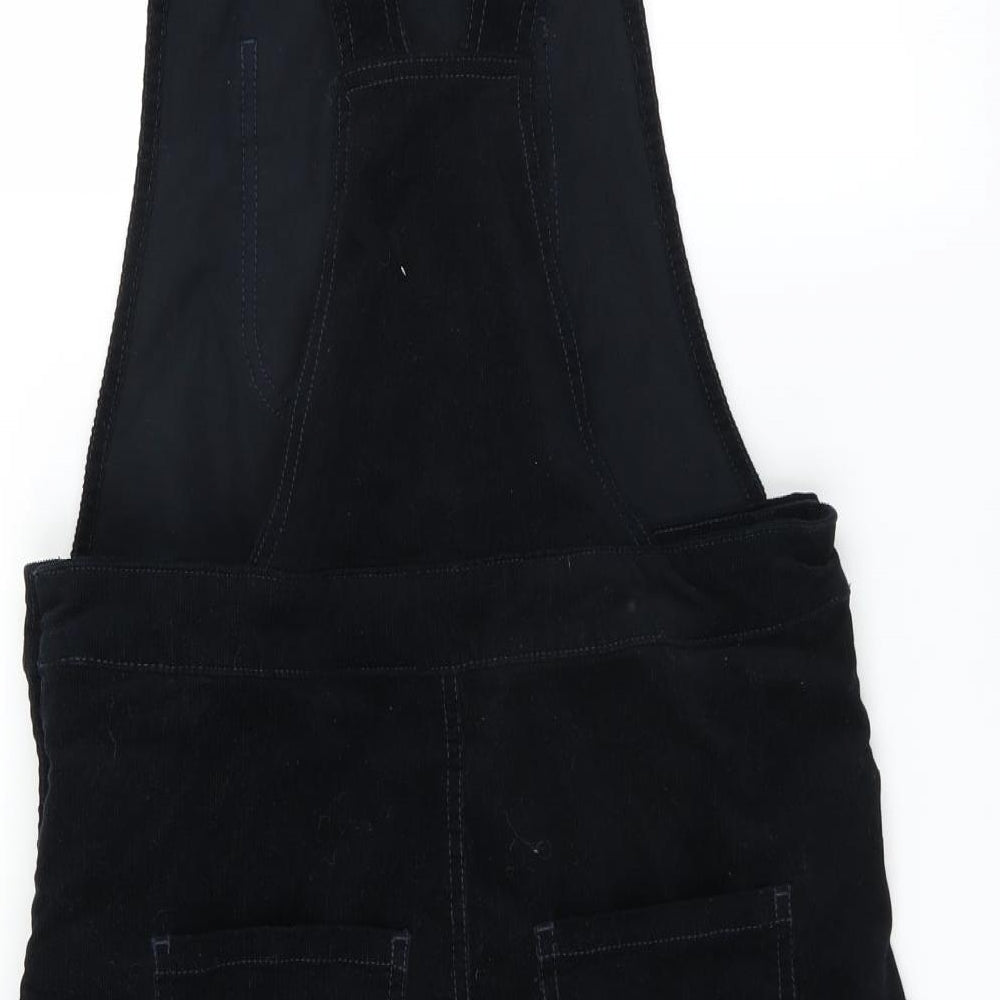 Sainsburys Womens Blue Corduroy Pinafore/Dungaree Dress Size 10
