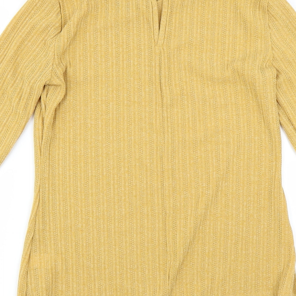 NEXT Womens Yellow Pullover Jumper Size 12